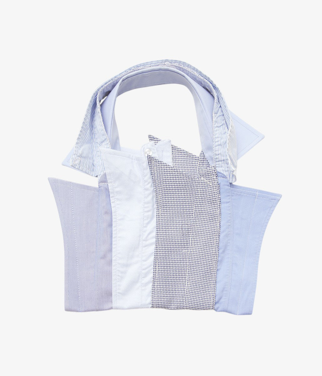 LESSICO FAMILIARE ''COLLARS BAG'' (BLUE TONE /2)