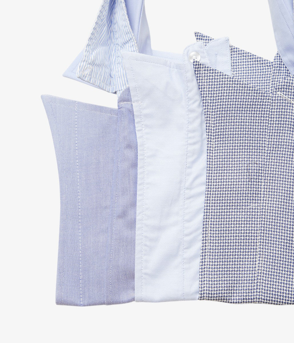 LESSICO FAMILIARE ''COLLARS BAG'' (BLUE TONE /2)