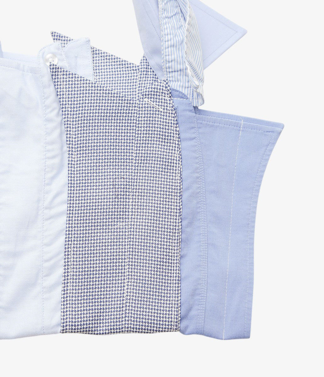 LESSICO FAMILIARE ''COLLARS BAG'' (BLUE TONE /2)
