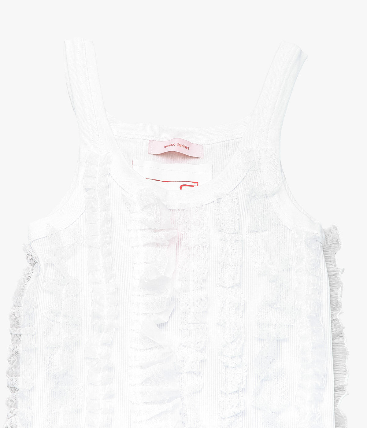 LESSICO FAMILIARE ''RUFFLE TANK'' (WHITE) – THE STORE BY MAIDENS