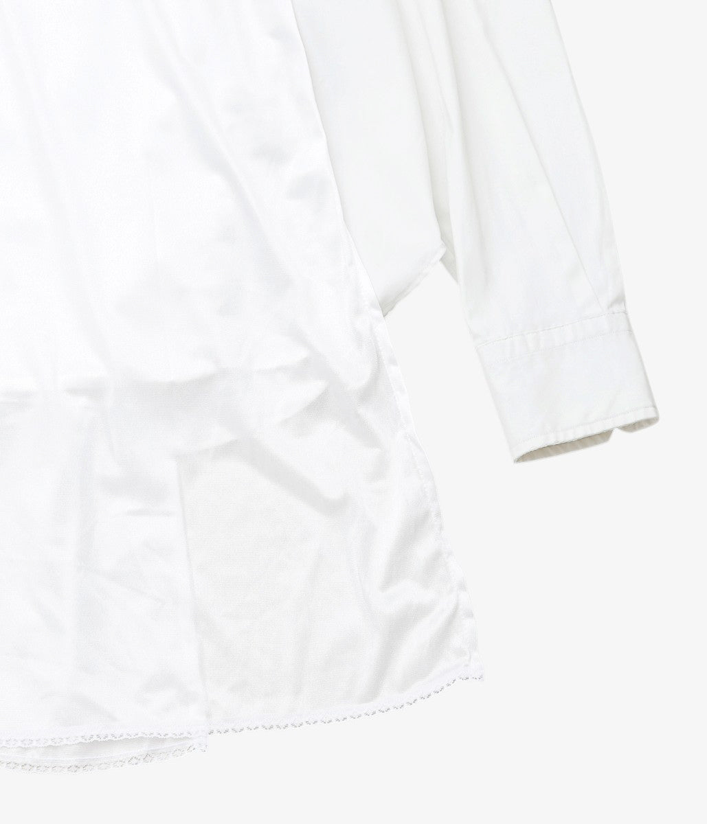 LESSICO FAMILIARE ''SLIP SHIRT'' (WHITE /1)