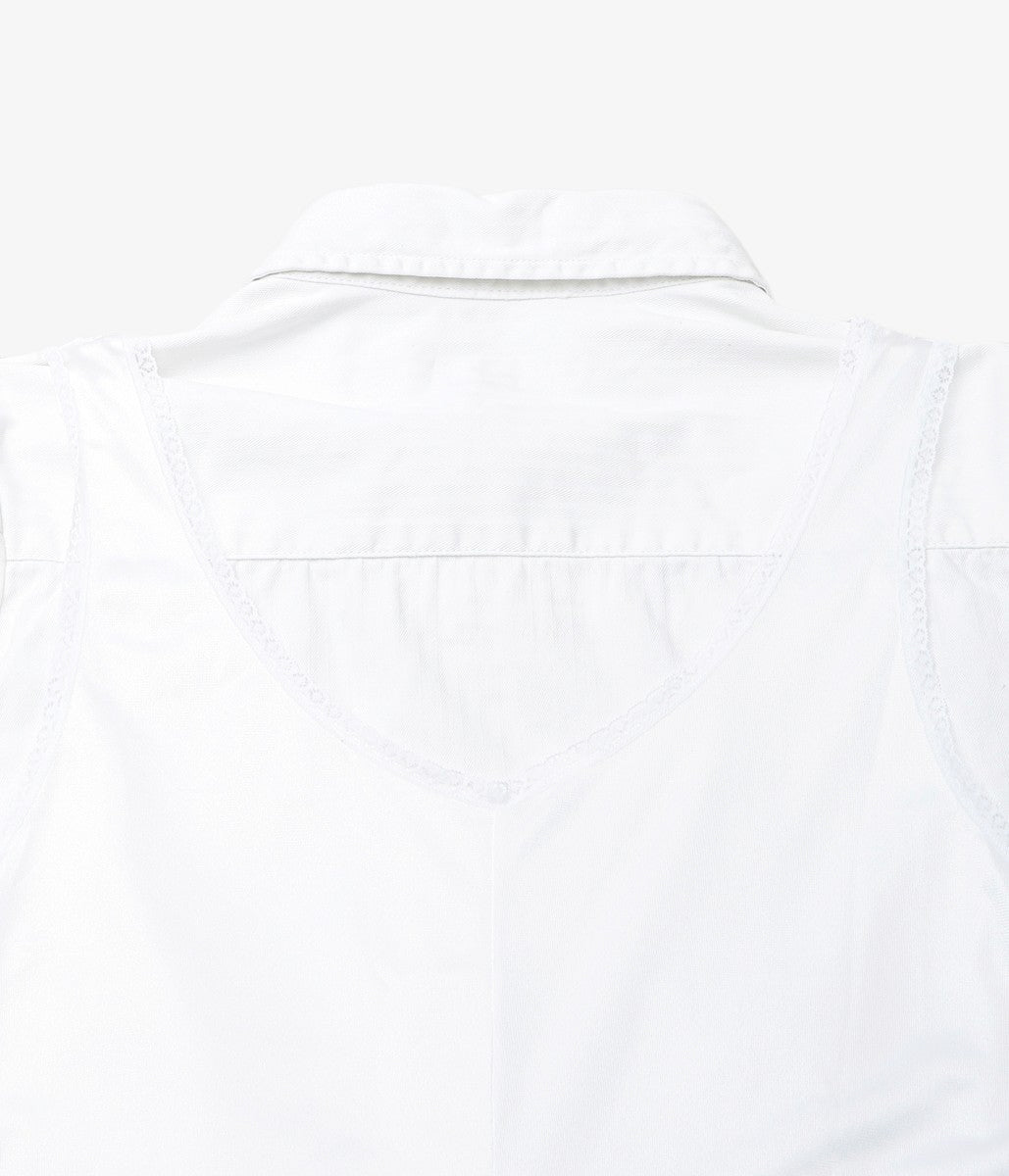 LESSICO FAMILIARE ''SLIP SHIRT'' (WHITE /1)