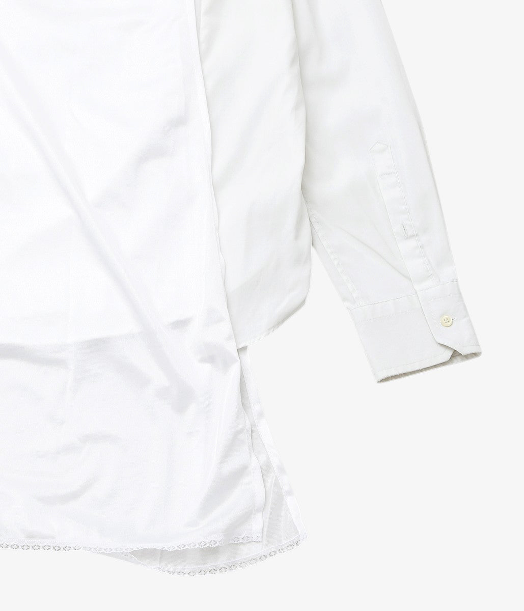 LESSICO FAMILIARE ''SLIP SHIRT'' (WHITE /1)