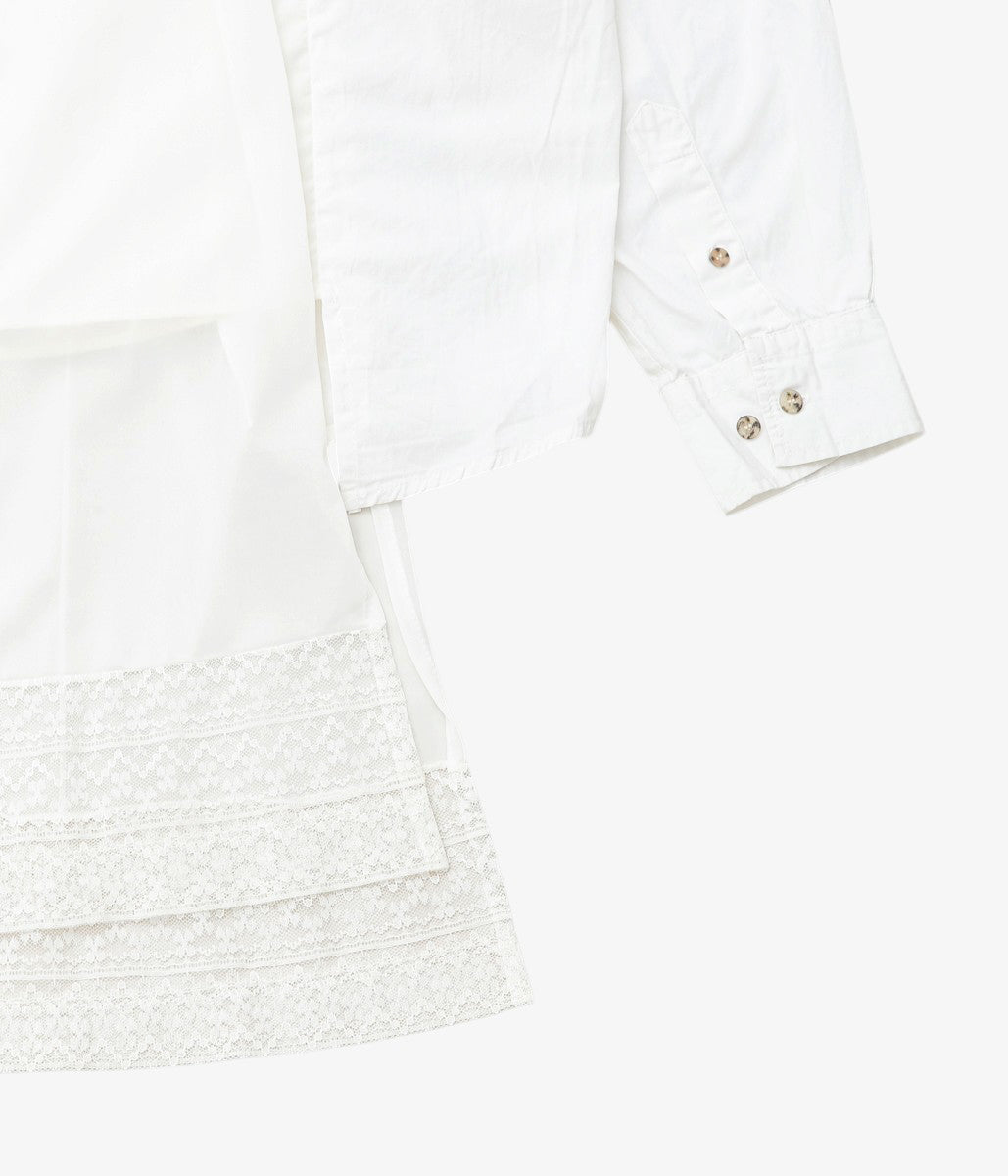 LESSICO FAMILIARE ''SLIP SHIRT'' (WHITE /3)