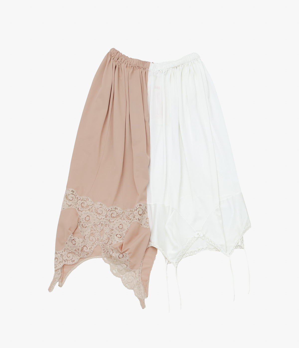 LESSICO FAMILIARE ''UPSIDE DOWN PETTICOAT'' (WHITE NUDE 3)