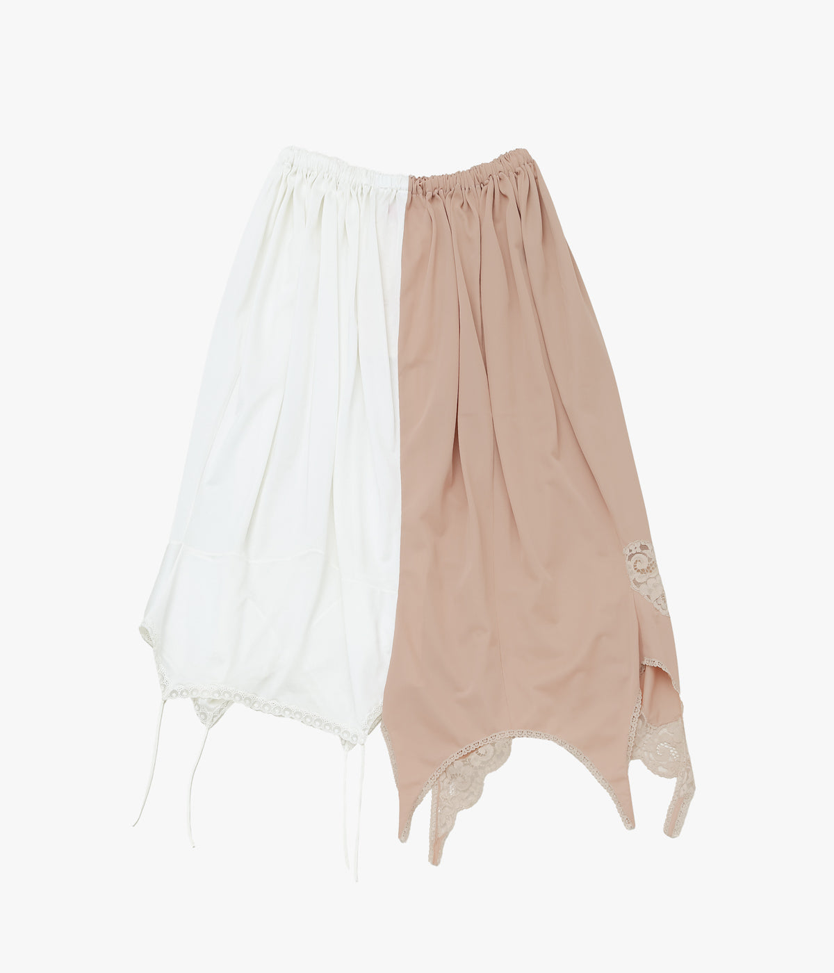 LESSICO FAMILIARE ''UPSIDE DOWN PETTICOAT'' (WHITE NUDE 3)