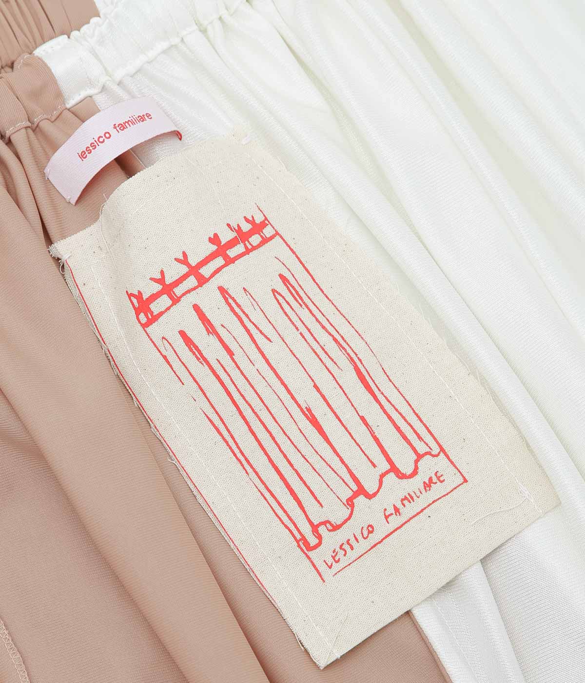 LESSICO FAMILIARE ''UPSIDE DOWN PETTICOAT'' (WHITE NUDE 3)