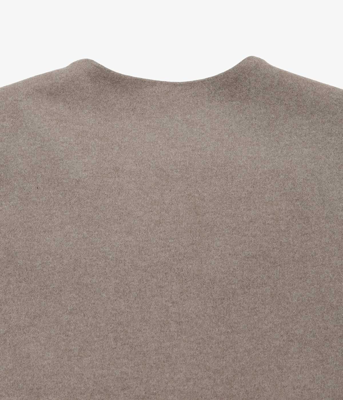 MAISON DOUILLET ''ALP VEST'' (BROWN MELANGE)