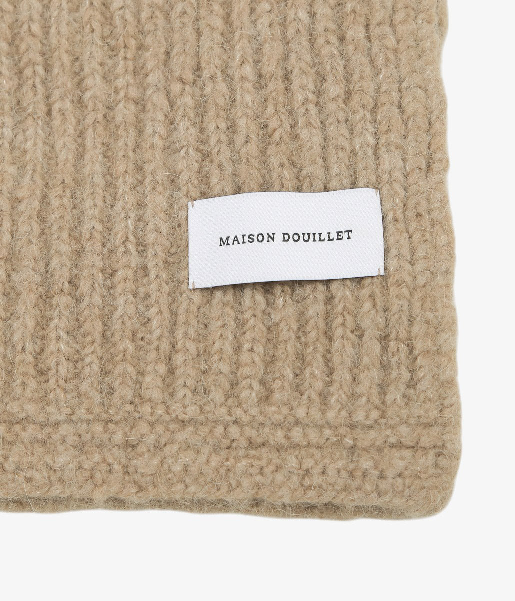 MAISON DOUILLET "VILLAGE SCARF" (SOFT CAMEL)