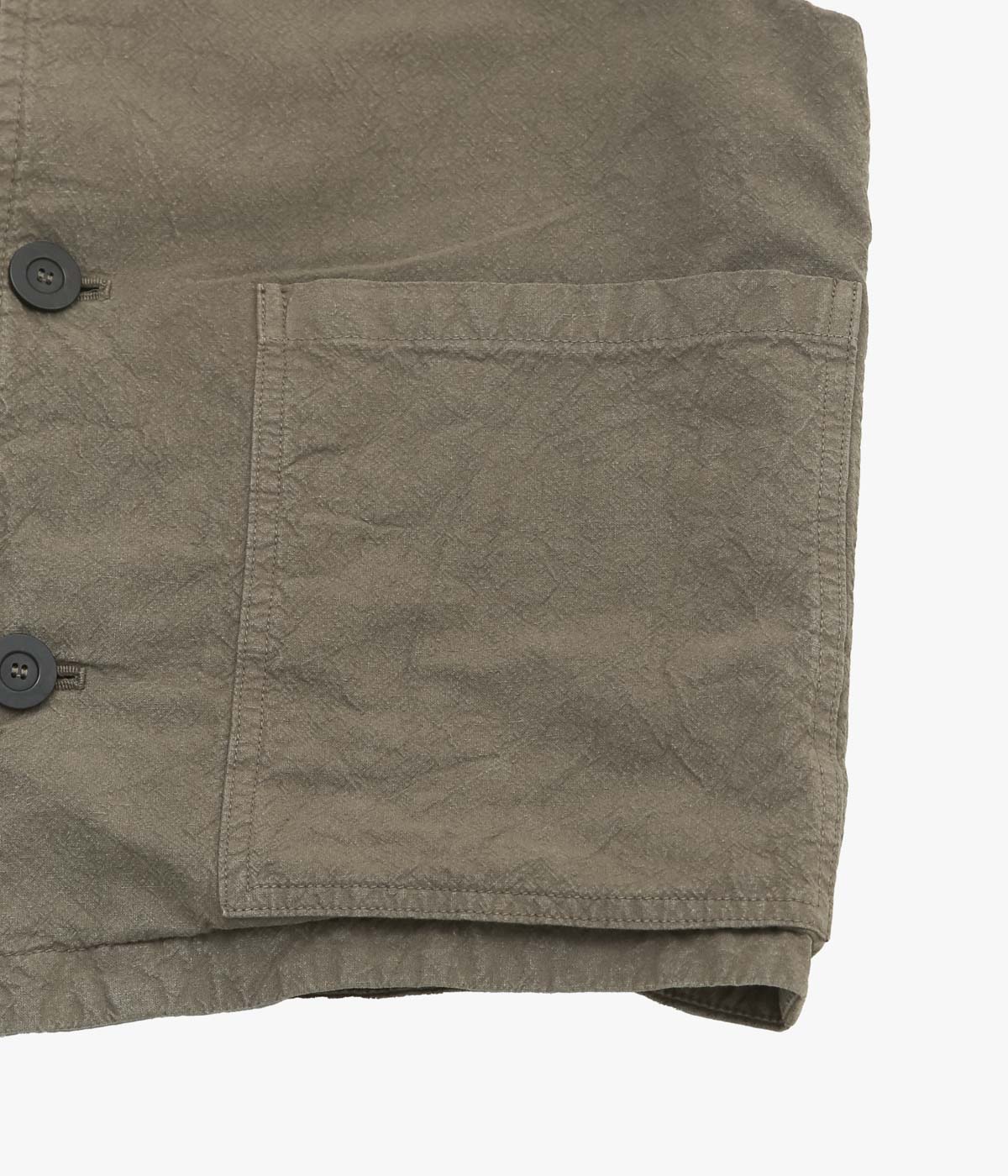 MAISON DOUILLET "GILET DU CLOS" (BROWN OLIVE)