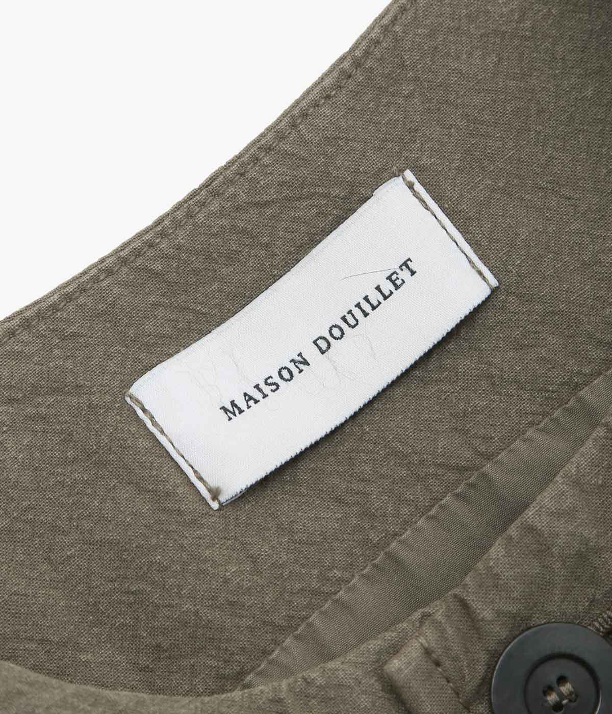MAISON DOUILLET "GILET DU CLOS" (BROWN OLIVE)