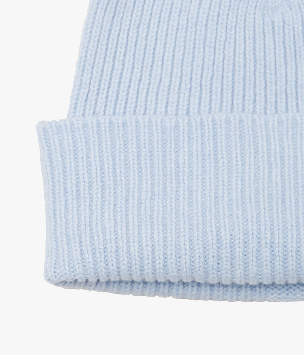 MAISON DOUILLET ``REGENERATED BEANIE'' (LIGHT BLUE)