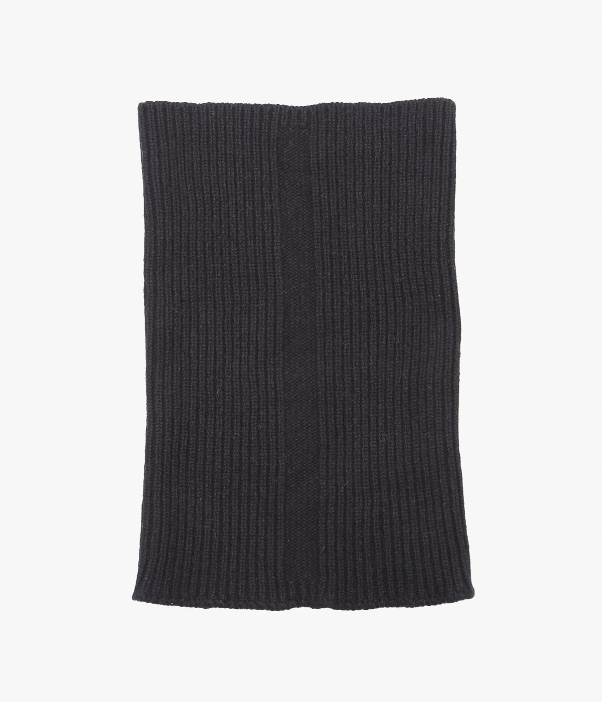 MAISON DOUILLET ``REGENERATED NECKWARMER'' (BLACK)