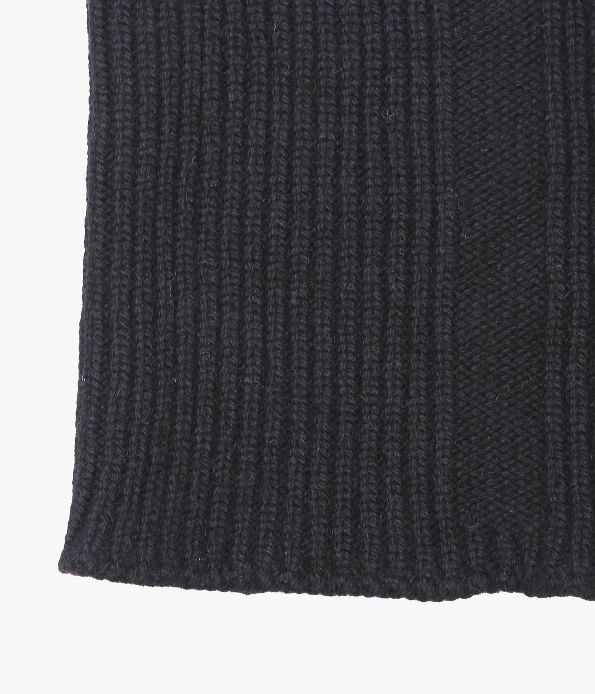 MAISON DOUILLET ``REGENERATED NECKWARMER'' (BLACK)