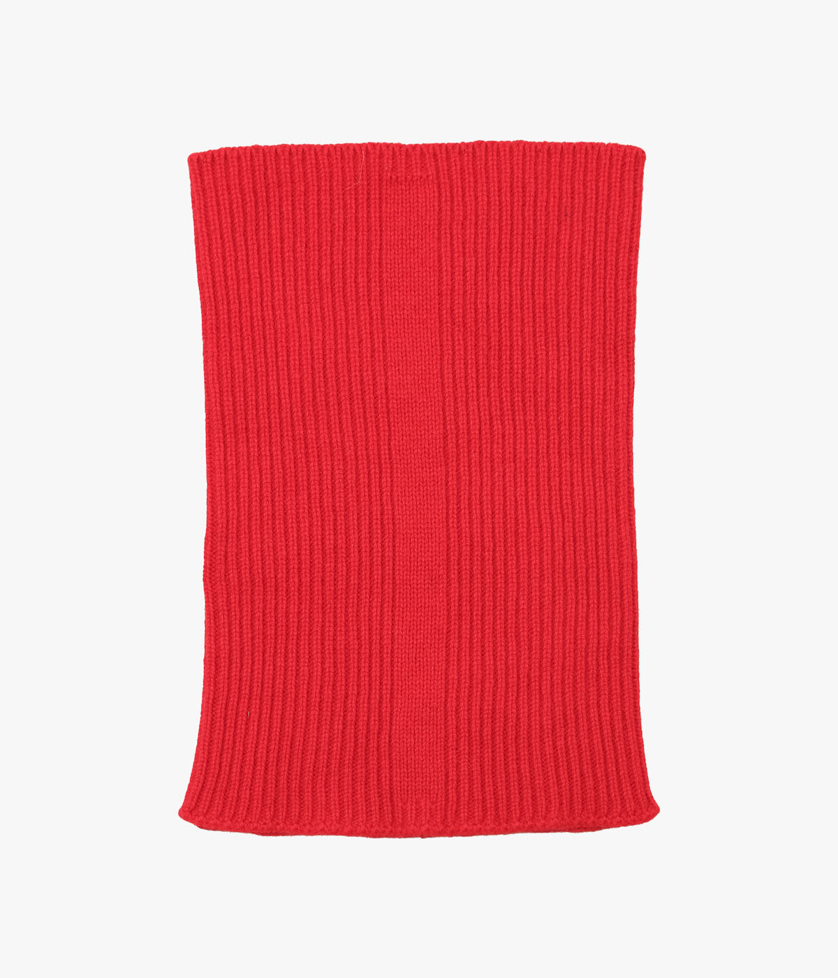 MAISON DOUILLET ``REGENERATED NECKWARMER'' (RED)