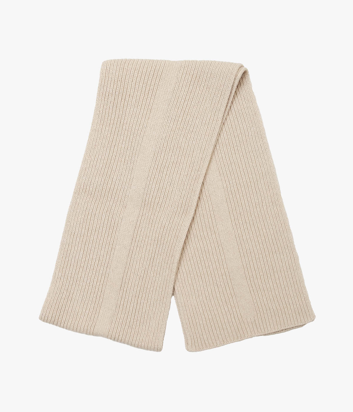 MAISON DOUILLET ``REGENERATED SCARF'' (BEIGE)