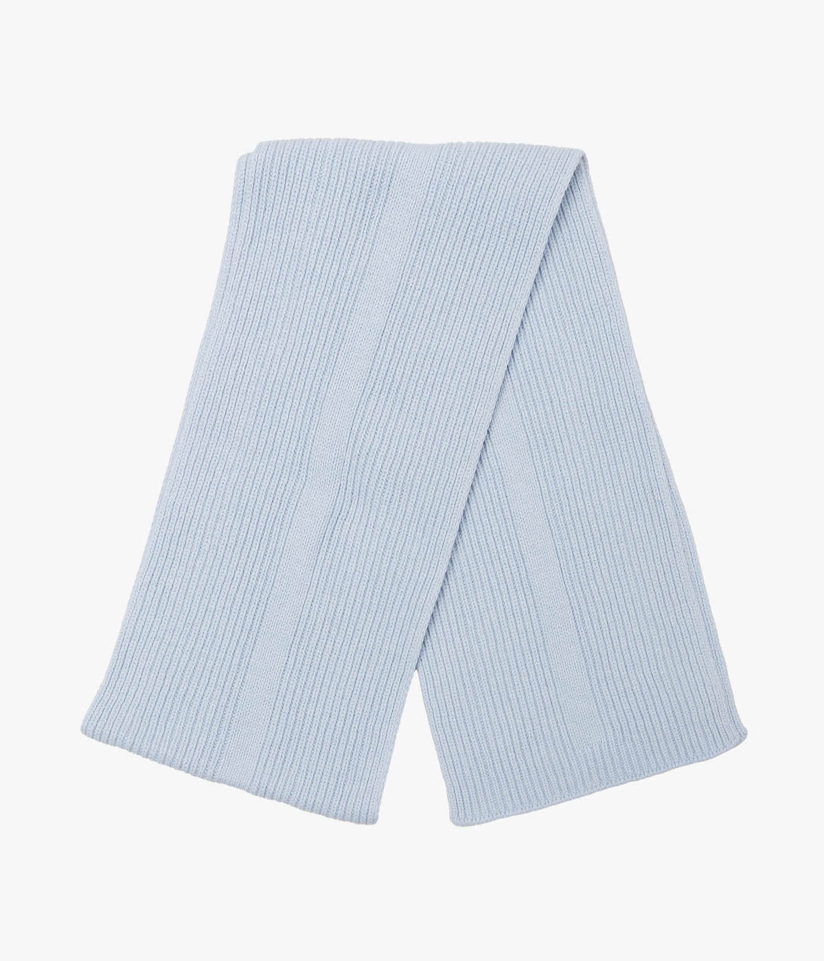 MAISON DOUILLET ``REGENERATED SCARF'' (LIGHT BLUE)