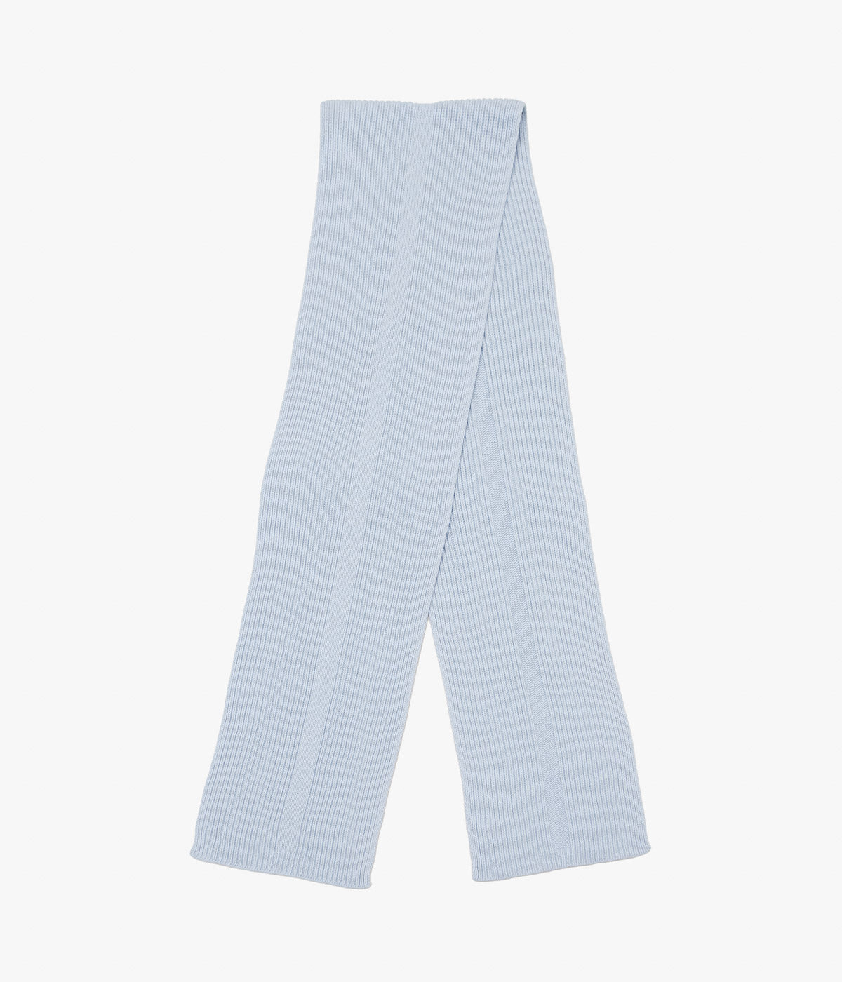 MAISON DOUILLET ``REGENERATED SCARF'' (LIGHT BLUE)