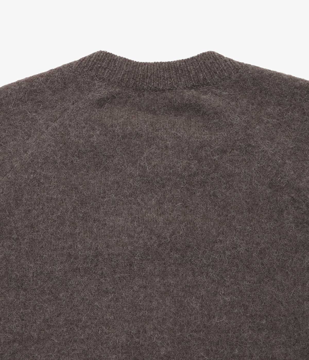 MAISON DOUILLET ''THE HAMLET CARDIGAN'' (DEEP TAUPE)