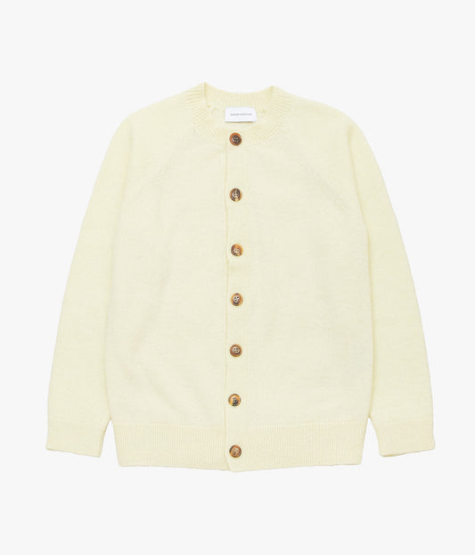 MAISON DOUILLET ''THE HAMLET CARDIGAN'' (LIGHT YELLOW)