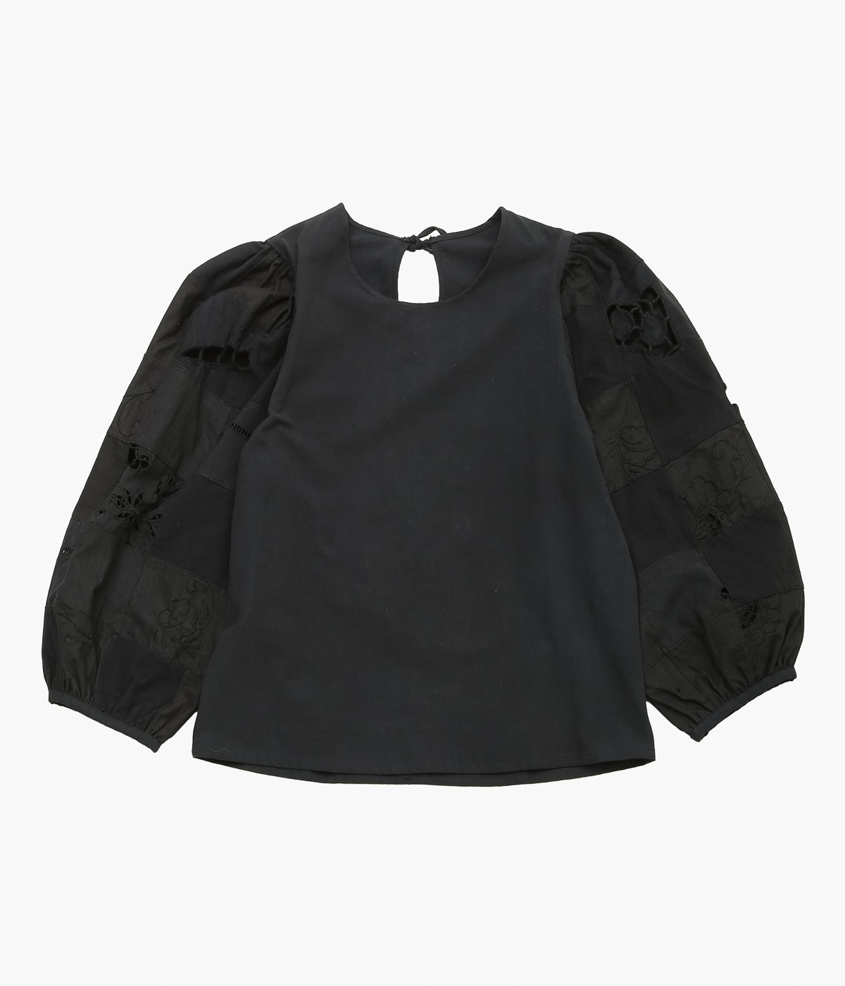 MAISON FLORE ''CAMELIA TOP'' (BLACK 1)