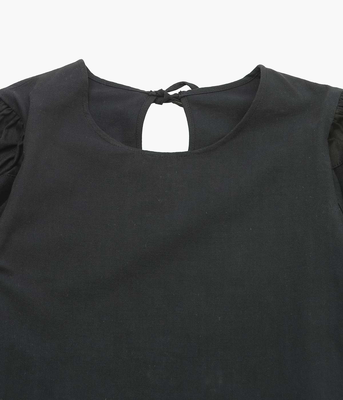 MAISON FLORE ''CAMELIA TOP'' (BLACK 1)