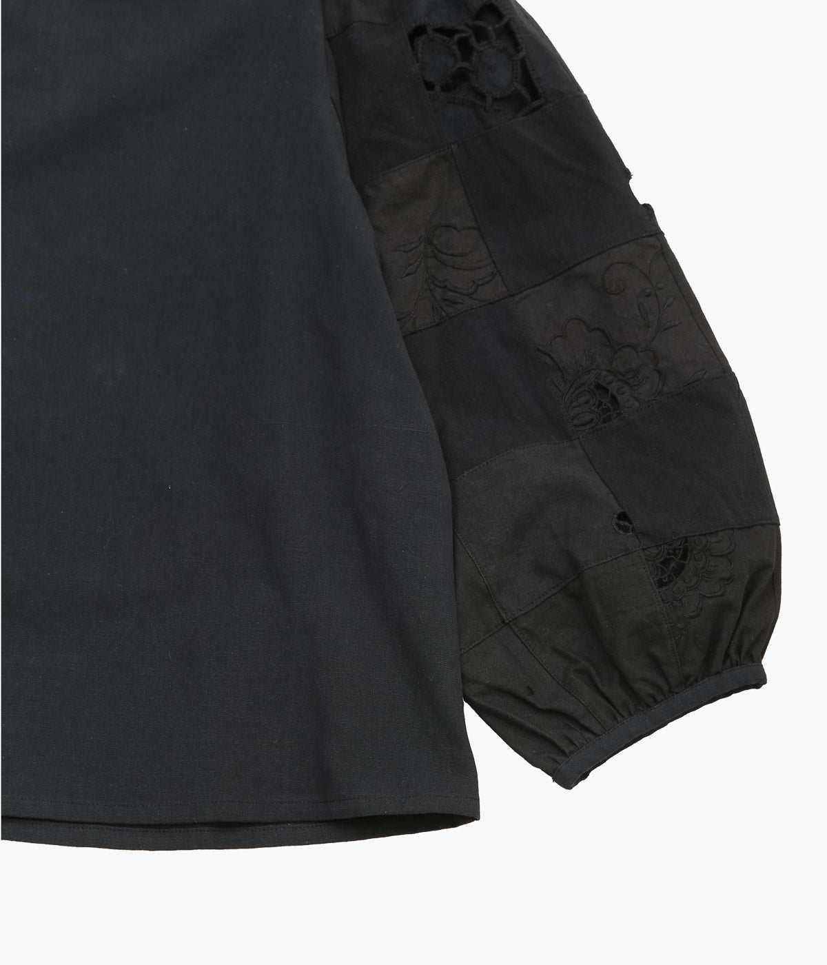 MAISON FLORE ''CAMELIA TOP'' (BLACK 1)