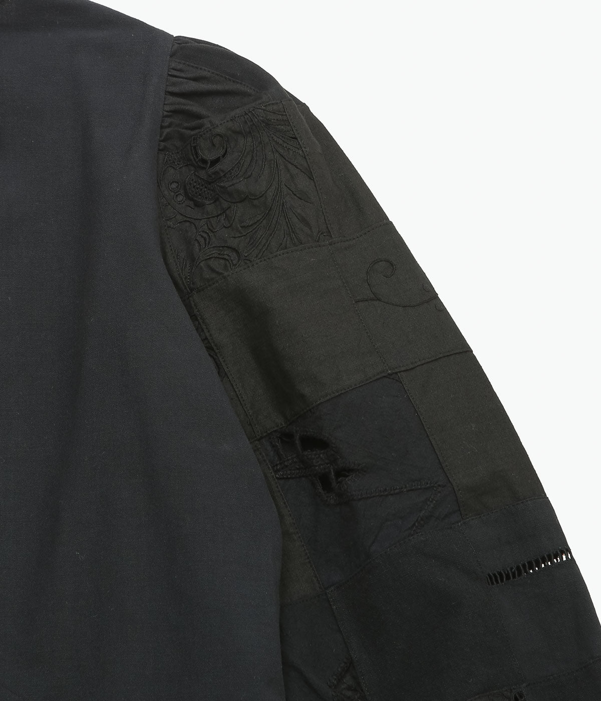 MAISON FLORE ''CAMELIA TOP'' (BLACK 1)
