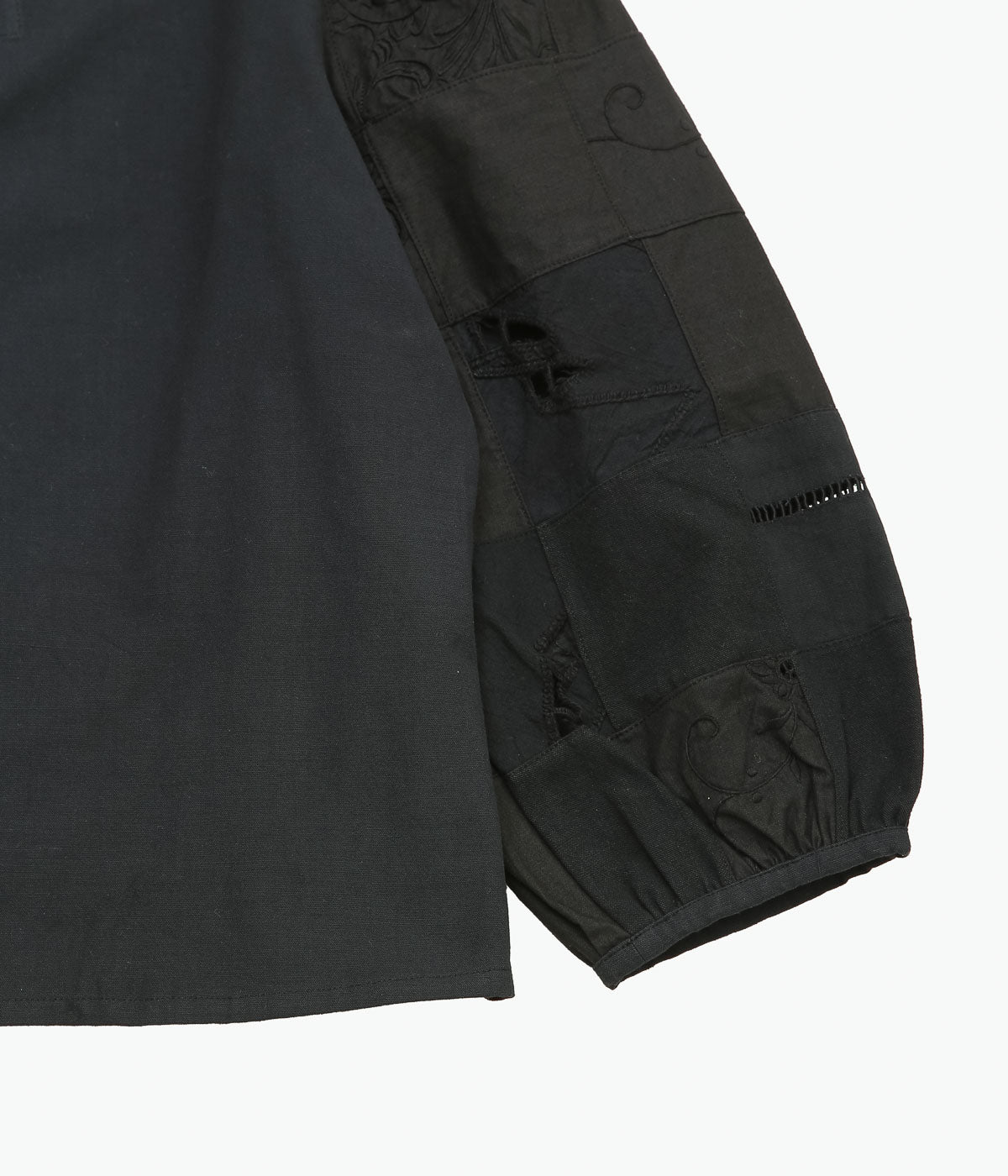 MAISON FLORE ''CAMELIA TOP'' (BLACK 1)