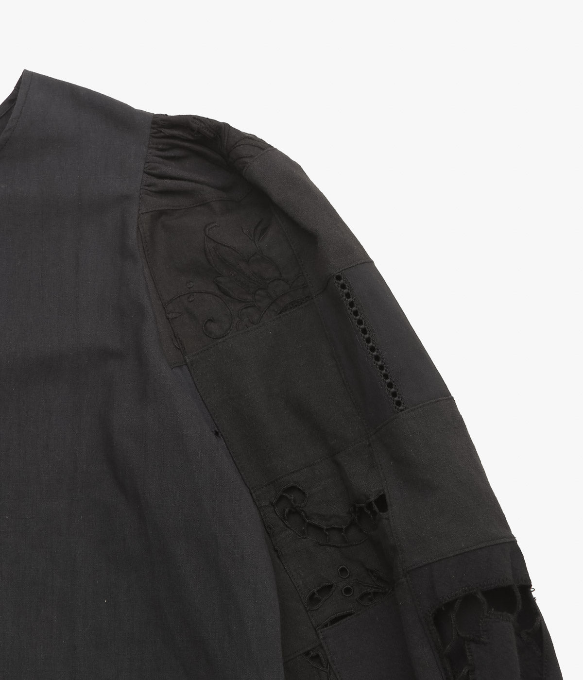 MAISON FLORE ''CAMELIA TOP'' (BLACK 10)