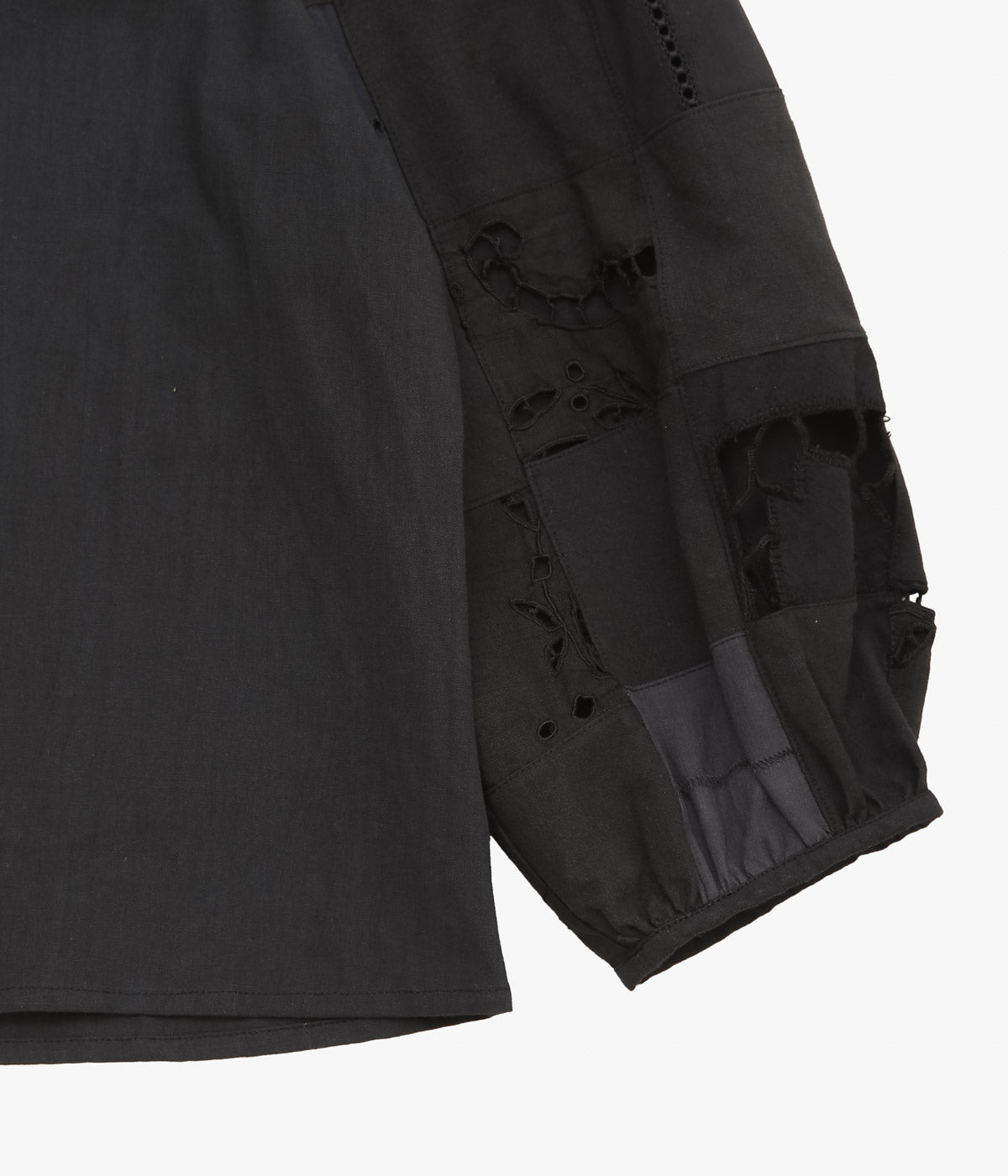 MAISON FLORE ''CAMELIA TOP'' (BLACK 10)