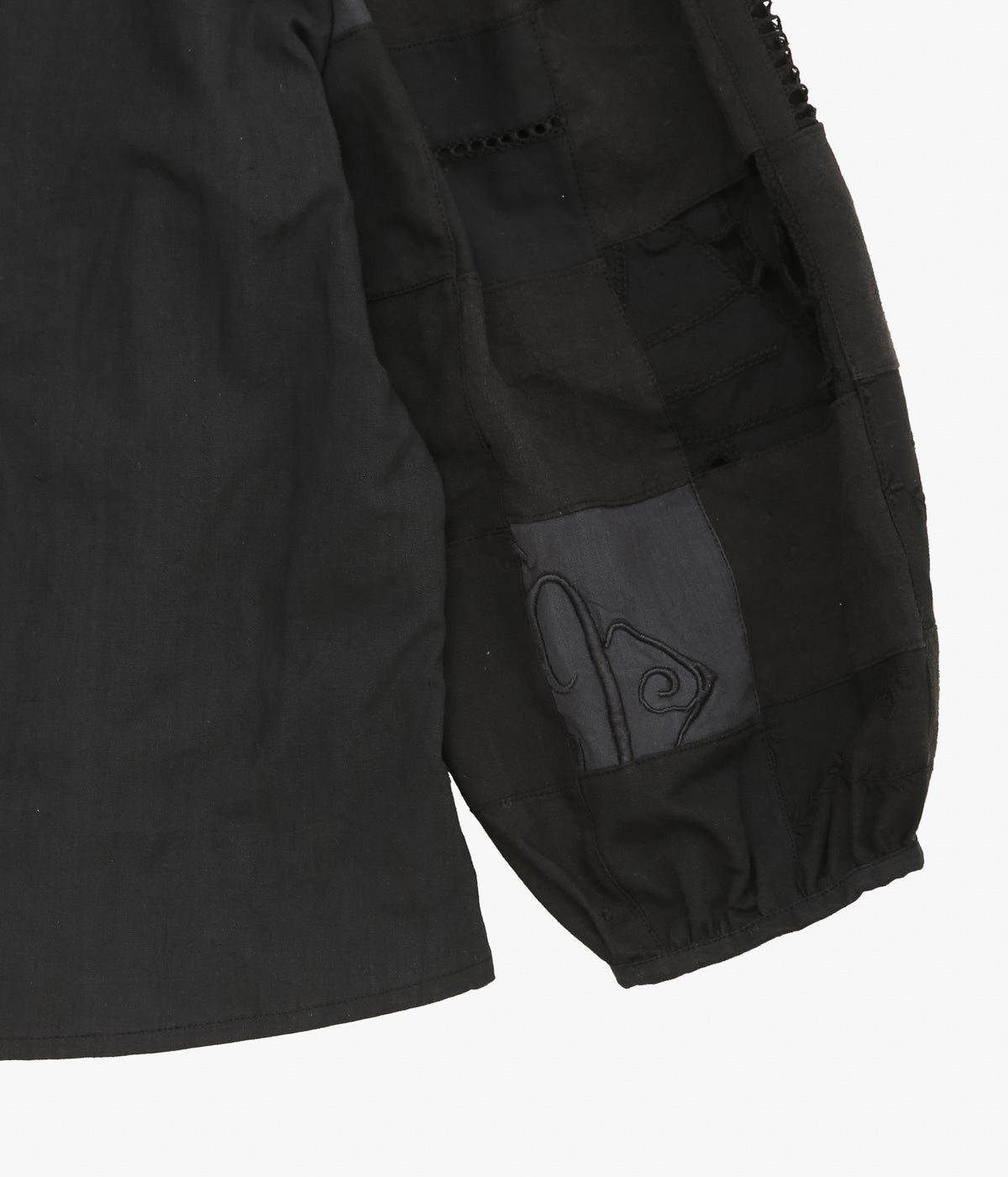 MAISON FLORE ''CAMELIA TOP'' (BLACK 10)