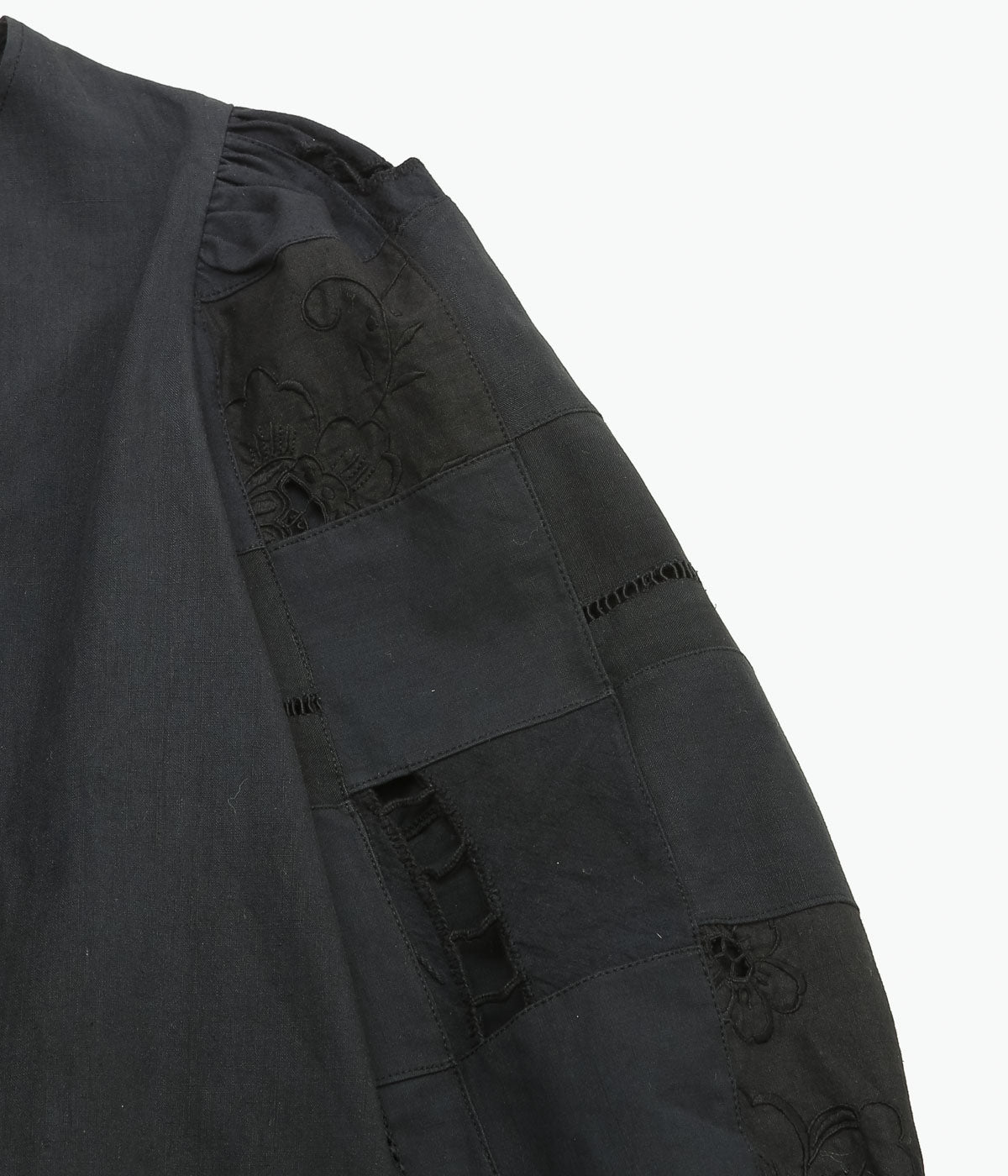 MAISON FLORE ''CAMELIA TOP'' (BLACK 2)