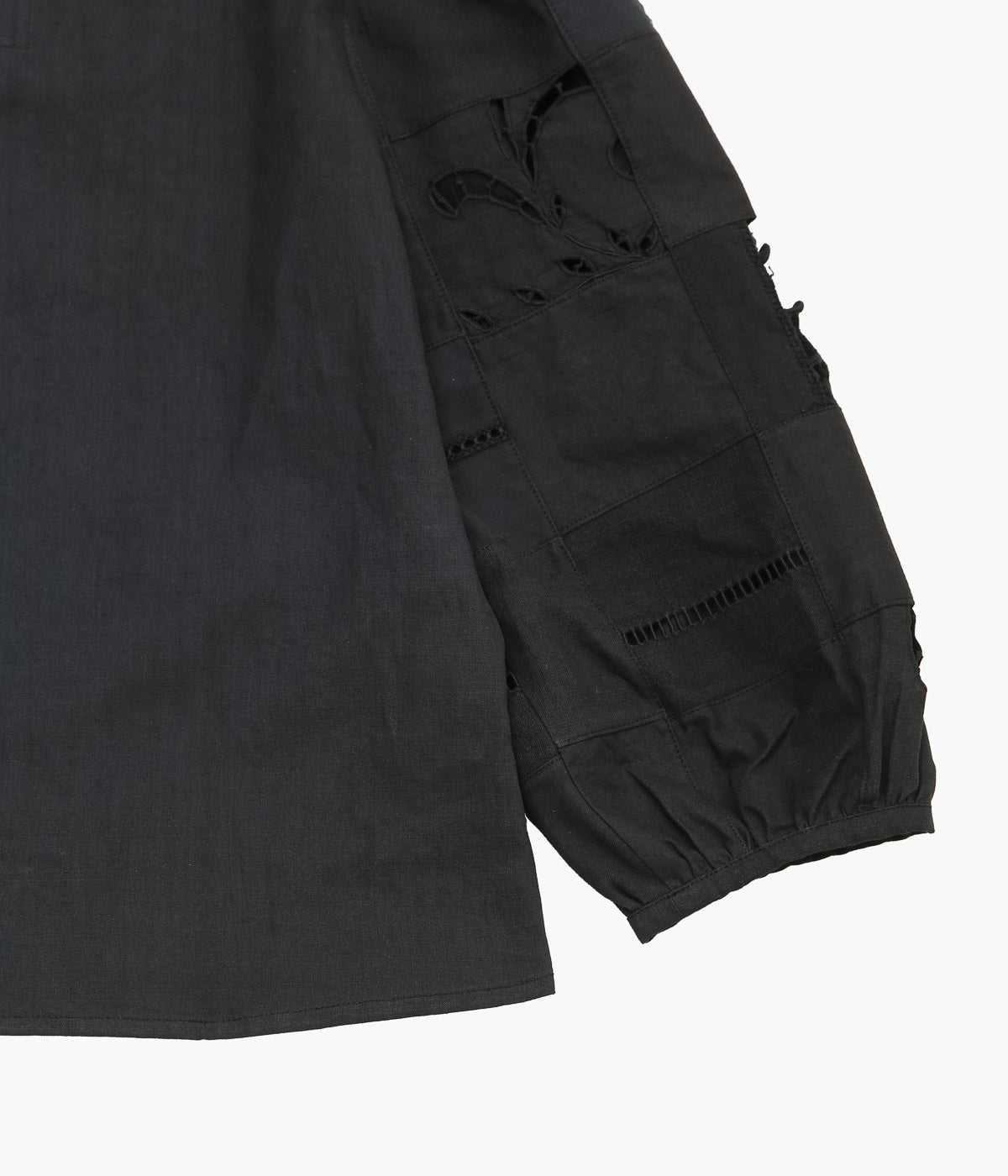 MAISON FLORE ''CAMELIA TOP'' (BLACK 2)