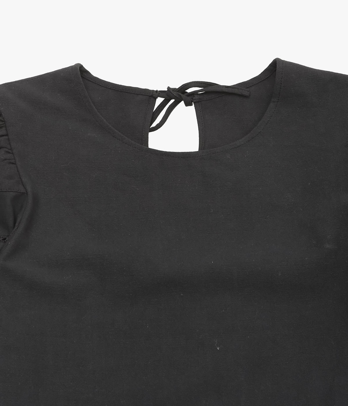 MAISON FLORE ''CAMELIA TOP'' (BLACK 5)