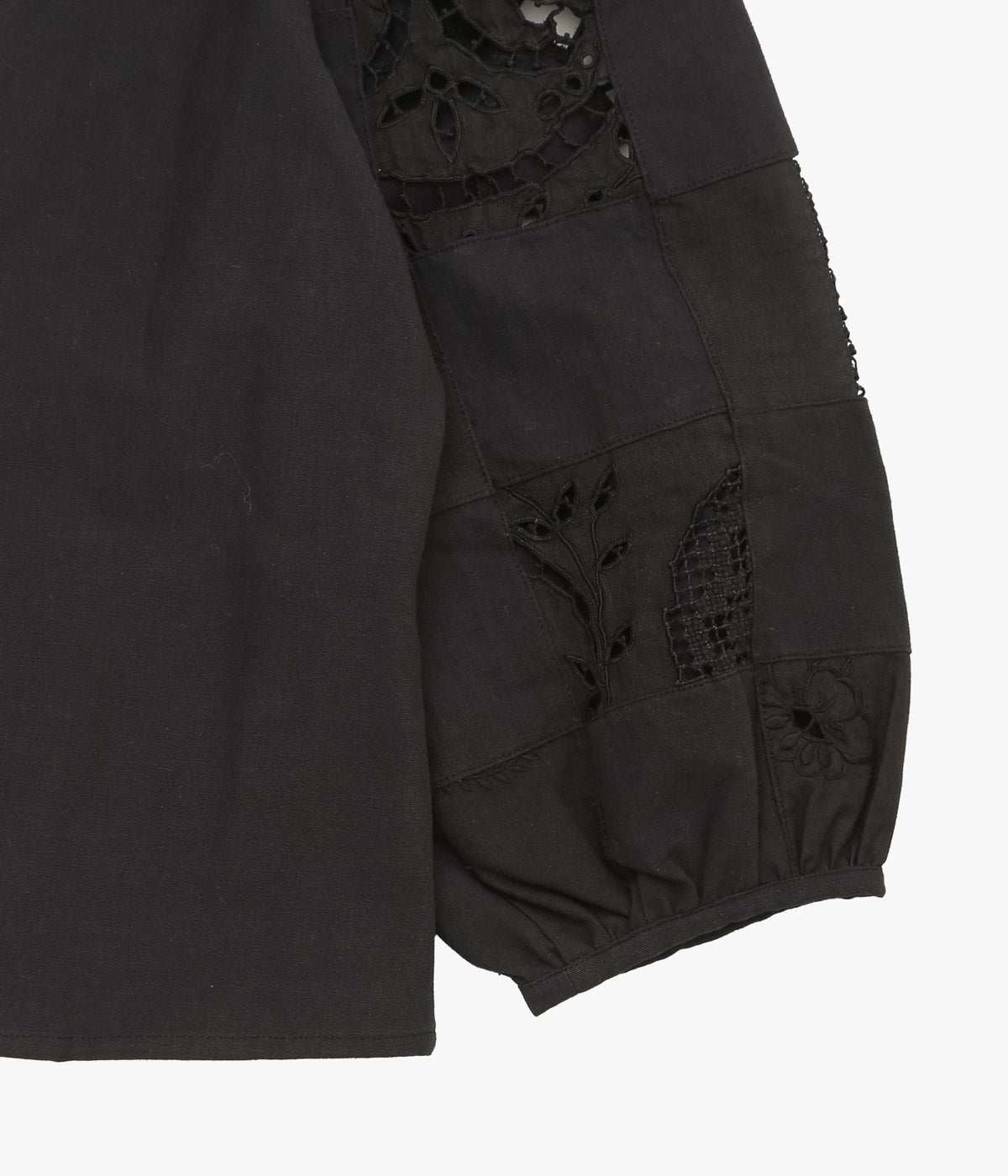 MAISON FLORE ''CAMELIA TOP'' (BLACK 5)