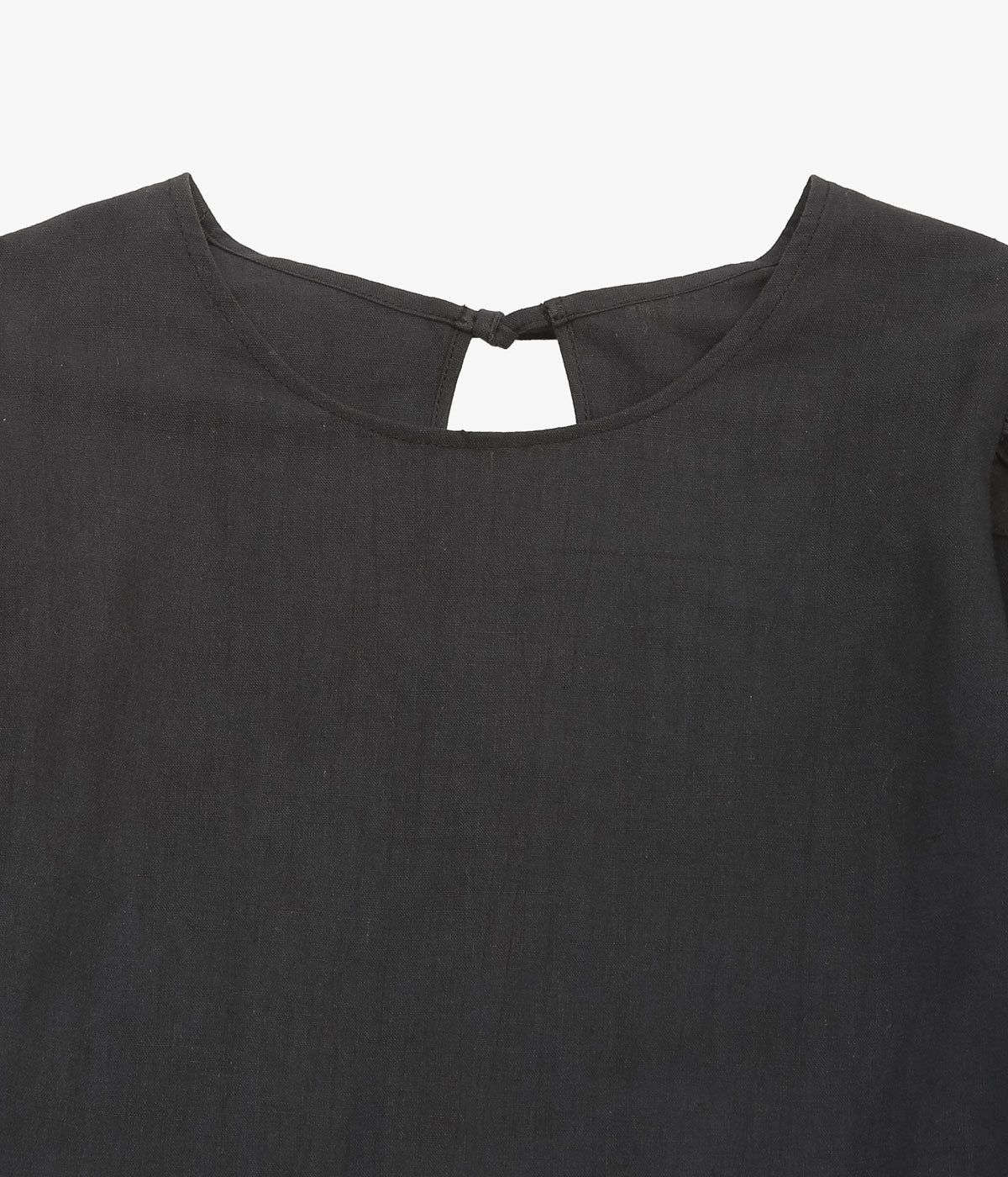 MAISON FLORE ''CAMELIA TOP'' (BLACK 7)