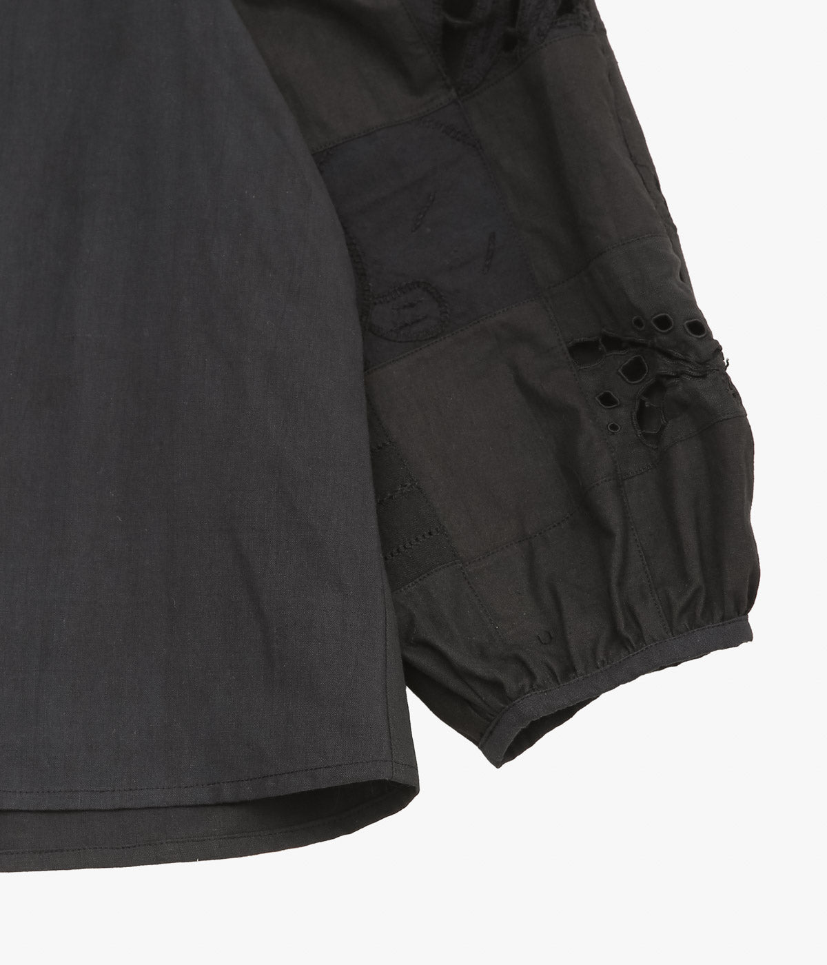 MAISON FLORE ''CAMELIA TOP'' (BLACK 7)