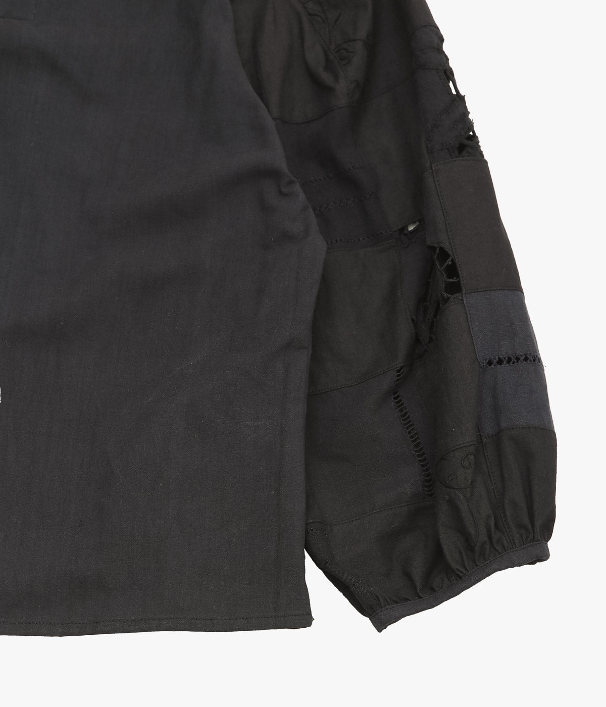 MAISON FLORE ''CAMELIA TOP'' (BLACK 7)