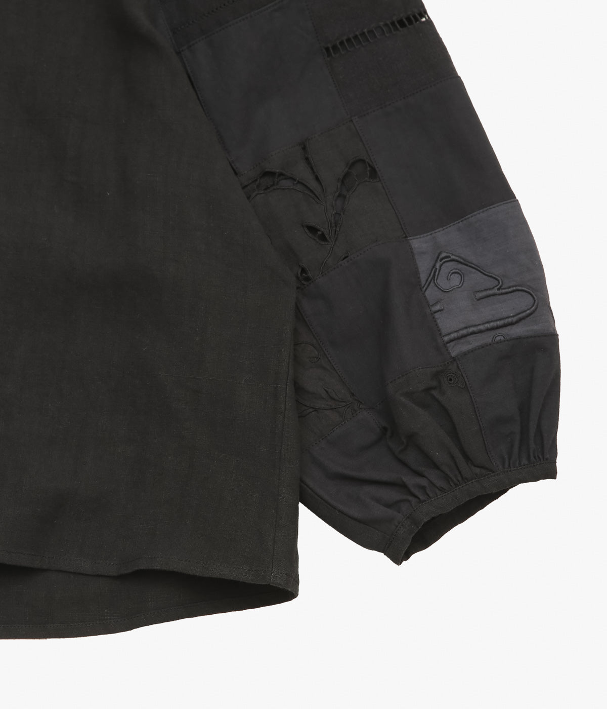 MAISON FLORE ''CAMELIA TOP'' (BLACK 9)