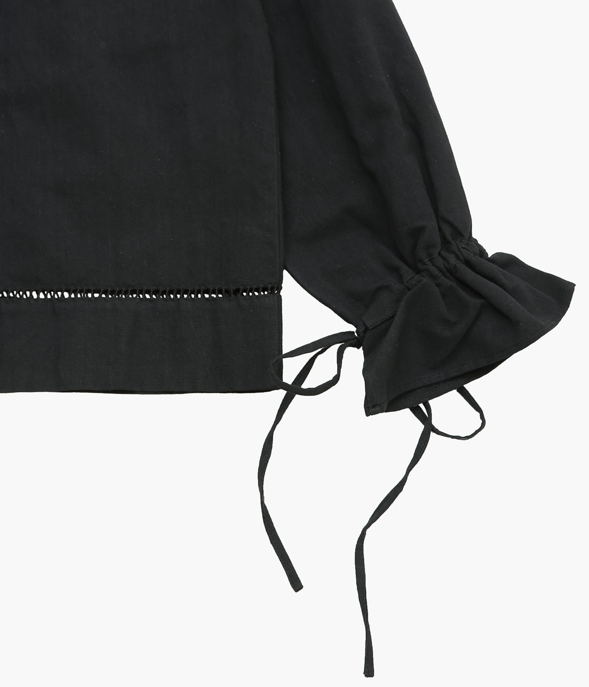 MAISON FLORE ''LILAS BLOUSE'' (BLACK 1)