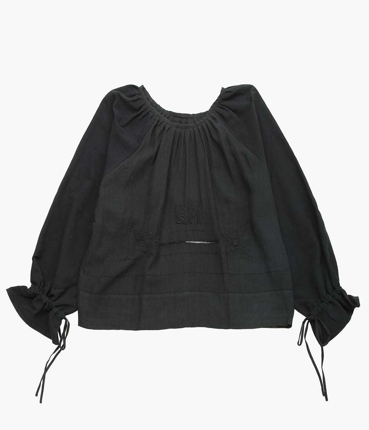 MAISON FLORE ``LILAS BLOUSE'' (BLACK 2)