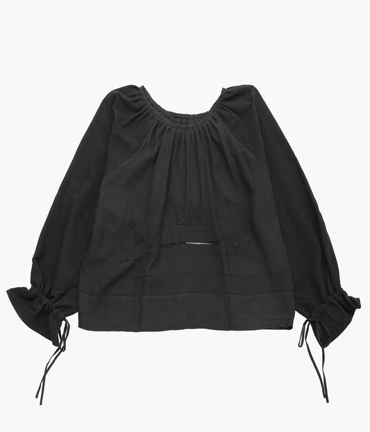 MAISON FLORE ``LILAS BLOUSE'' (BLACK 2)