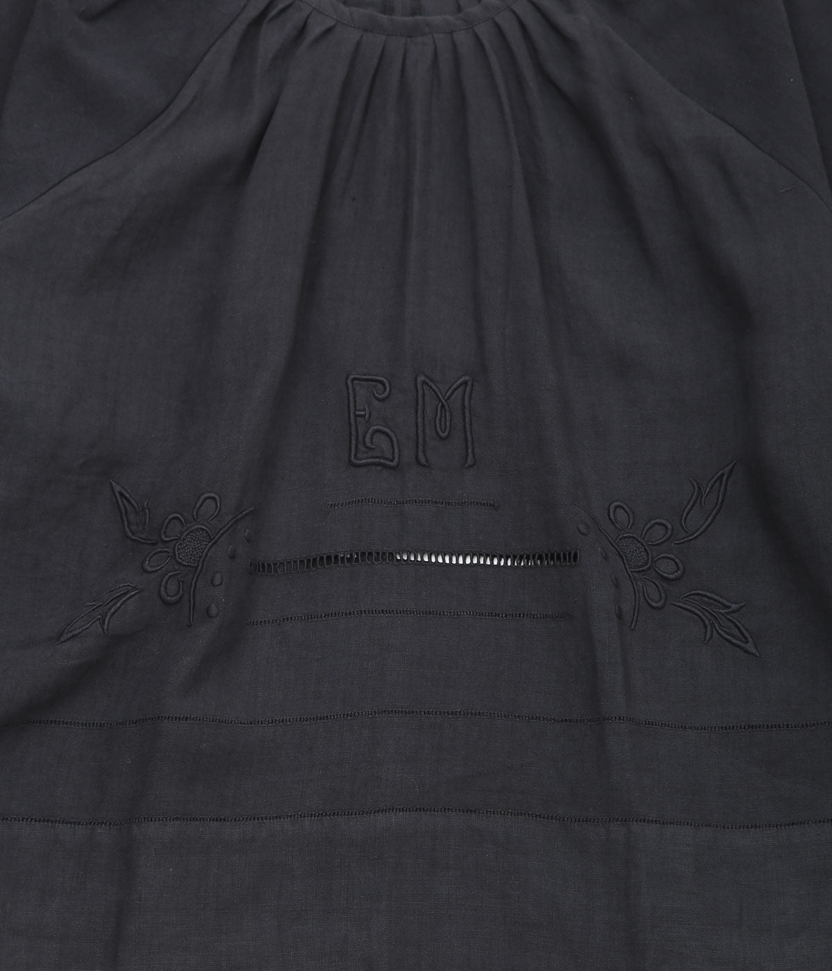 MAISON FLORE ``LILAS BLOUSE'' (BLACK 2)