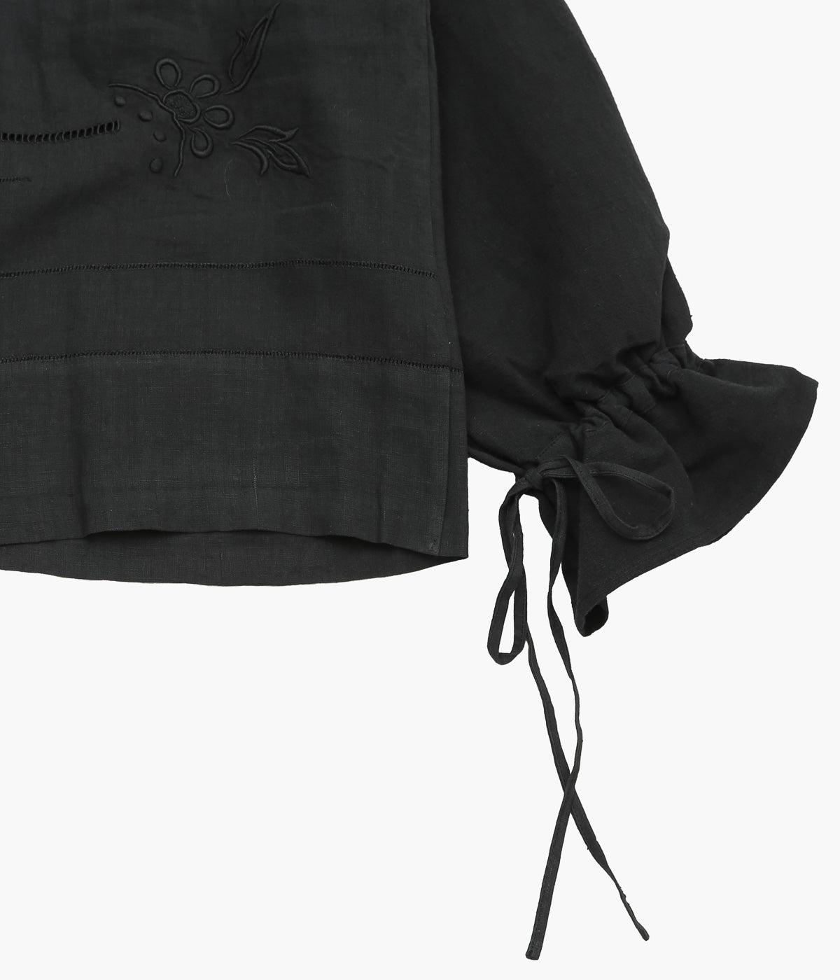 MAISON FLORE ``LILAS BLOUSE'' (BLACK 2)