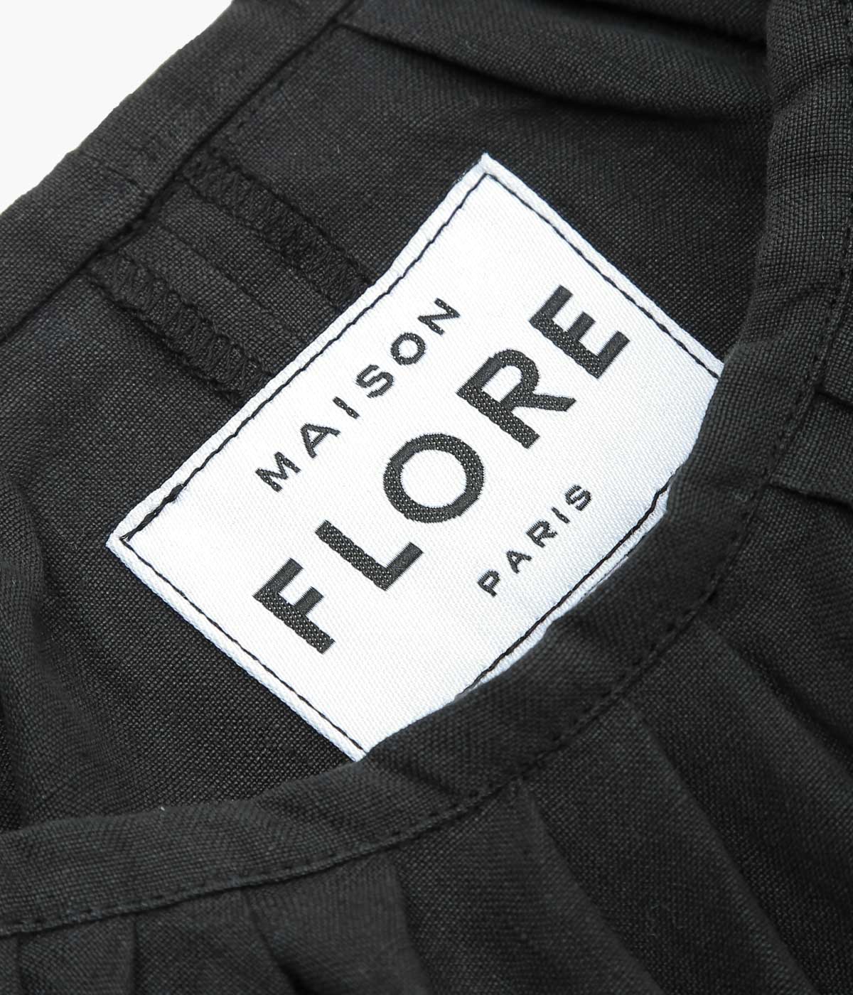 MAISON FLORE ``LILAS BLOUSE'' (BLACK 2)