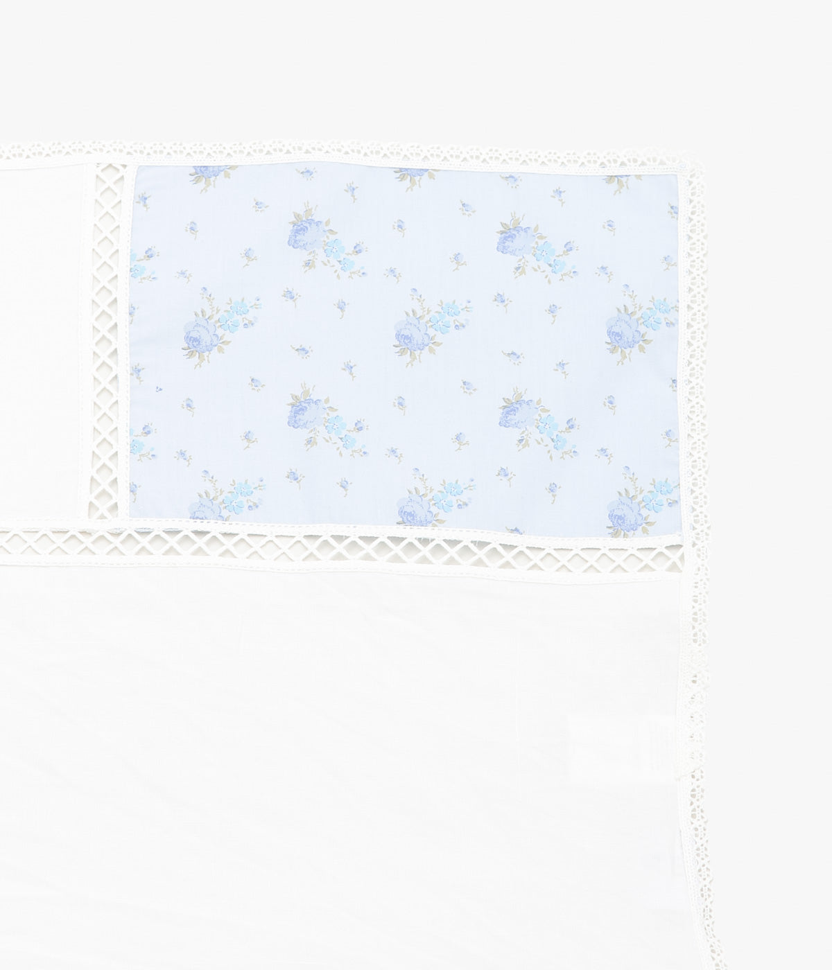 MAISON FLORE ''ROMARIN SQUARE SCARF 65'' (WHITE 3)