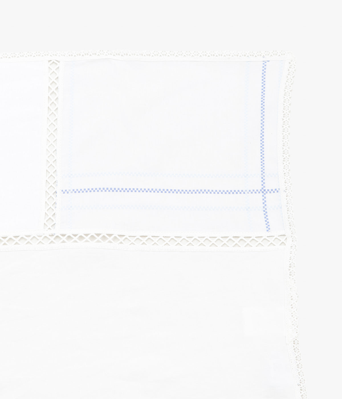 MAISON FLORE ''ROMARIN SQUARE SCARF 65'' (WHITE 5)