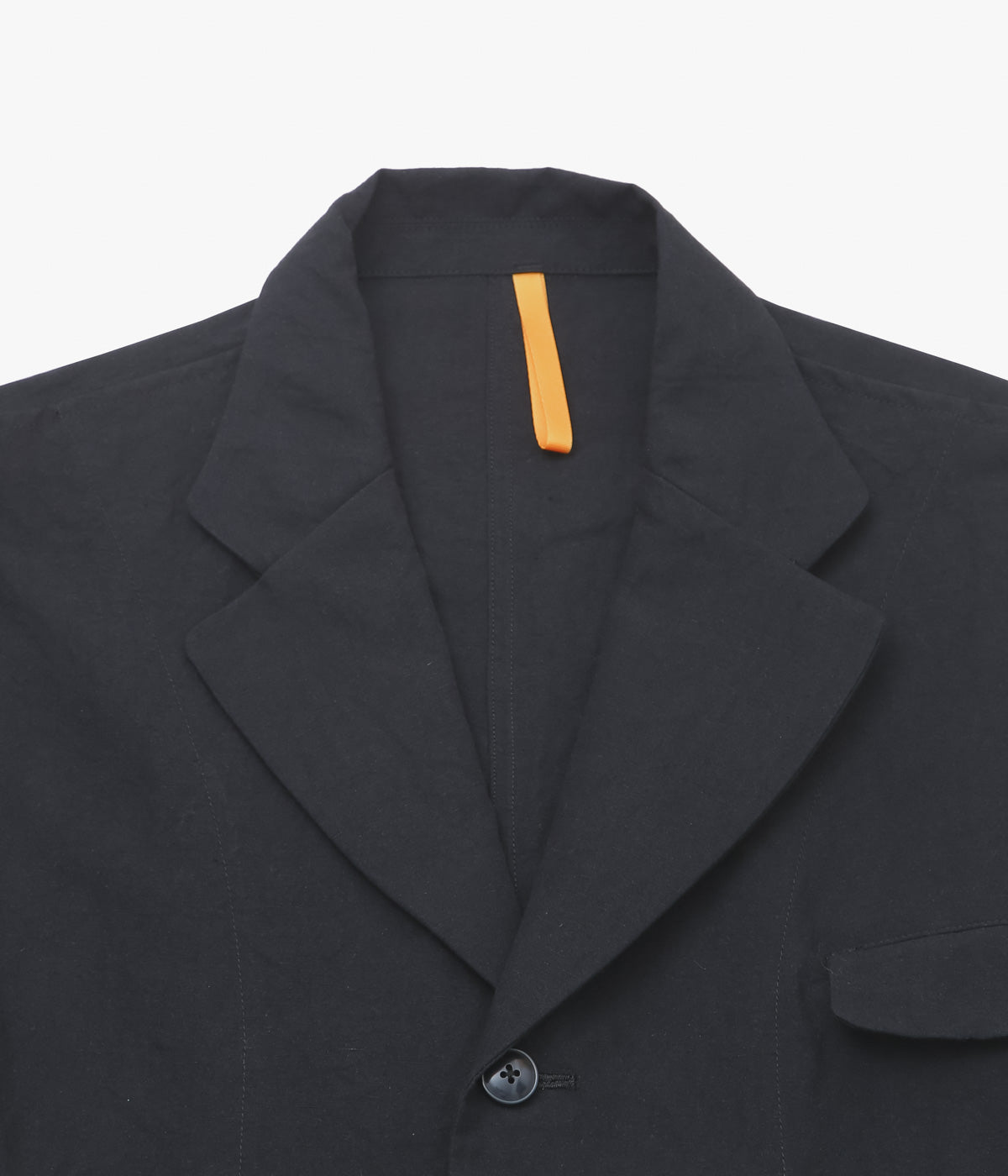 MAN-TLE "BIG BLAZER" (BLACK LINEN)