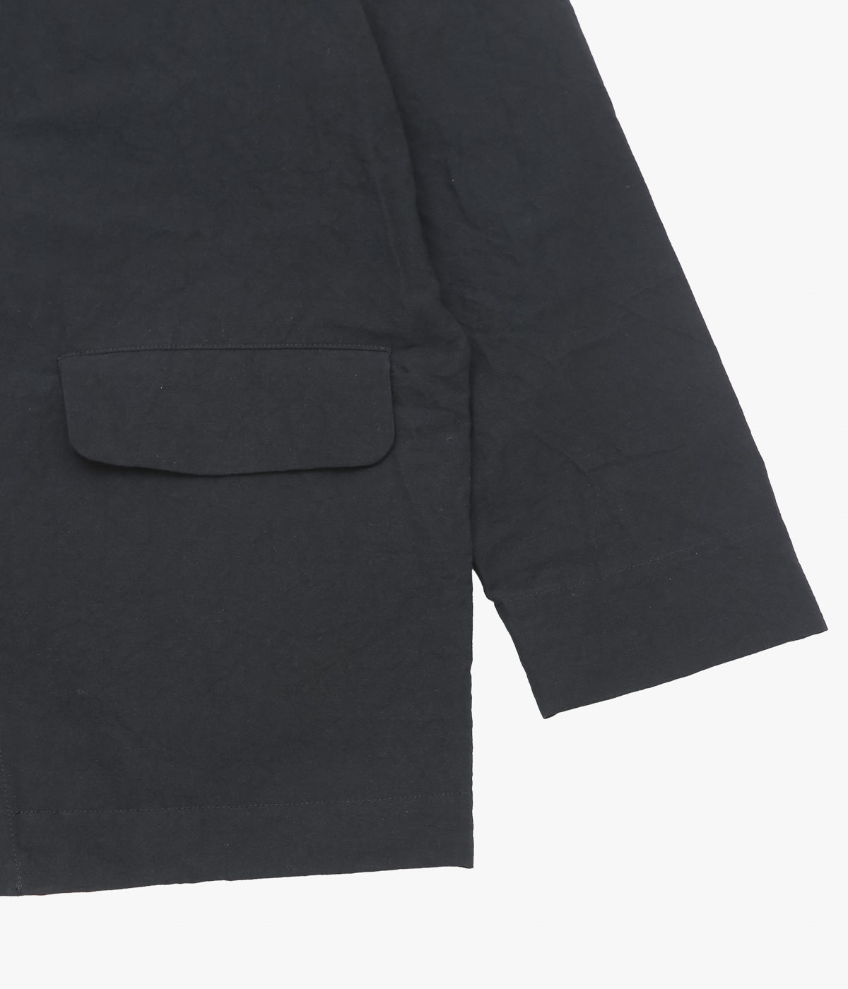 MAN-TLE "BIG BLAZER" (BLACK LINEN)